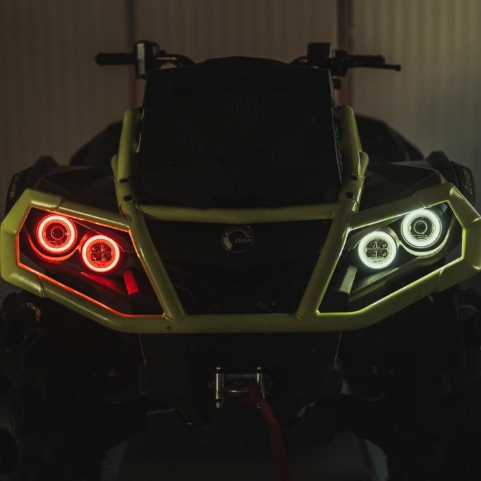 Angel Eyes Roșu Neutrino 2 Led [2]