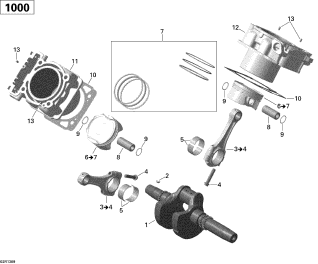 Piston 800 G1 - G2 [3]