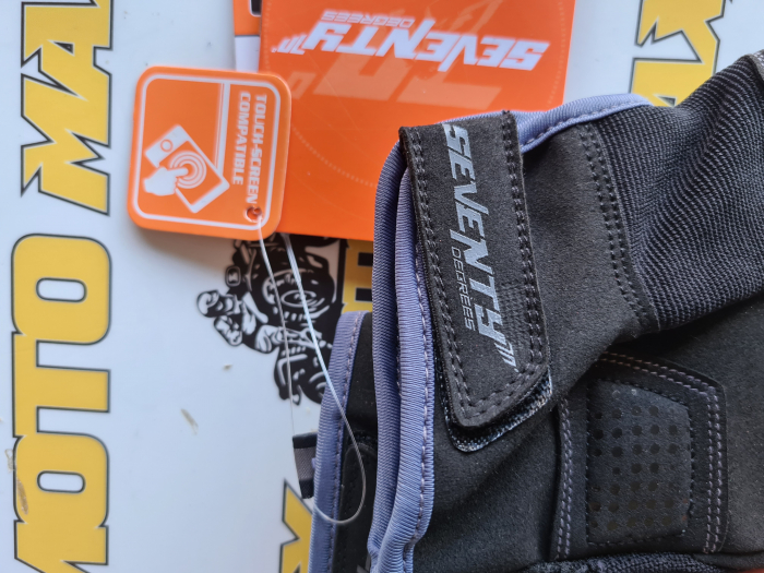 GLOVES SEVENTY BLACK GREY [3]