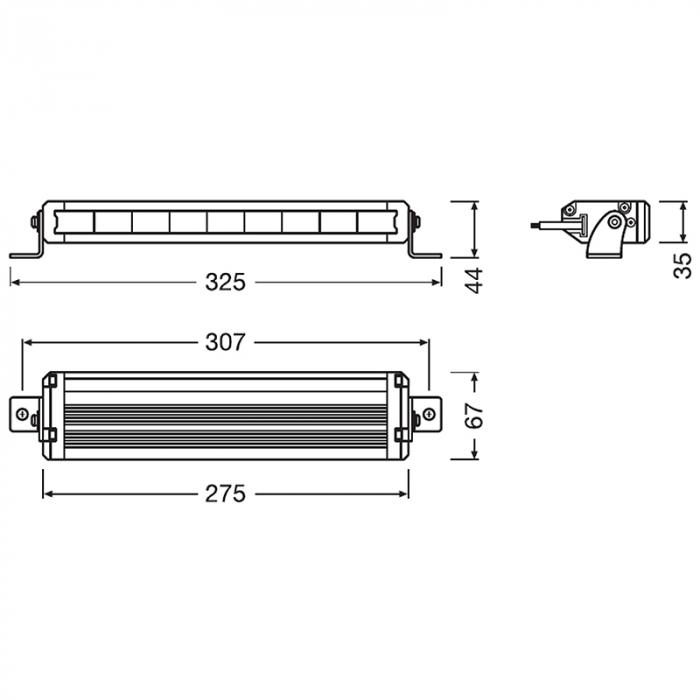 PROIECTOR LED OSRAM VX250- SP / SPOT [2]