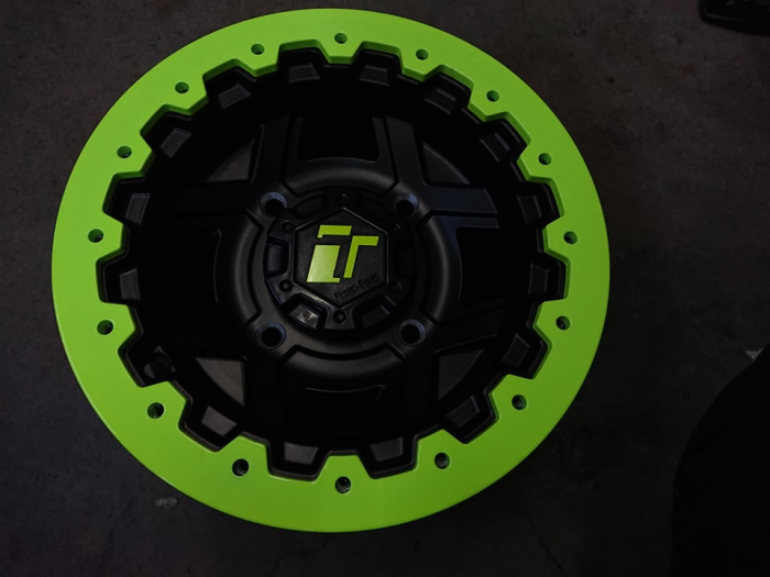 Janta IT - BEDLOCK 12" CAN AM  - VERDE NEON [7]
