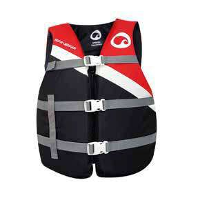 SPINERA NYLON VEST UNIVERSAL -50N BLACK-RED [1]