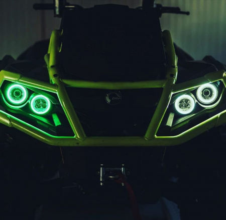 Lumini Neutrino - Angel Eyes Verde Neutrino 2 Led