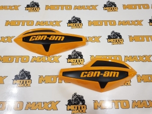 Accesorii CAN AM - Handguard Portocaliu-Negru