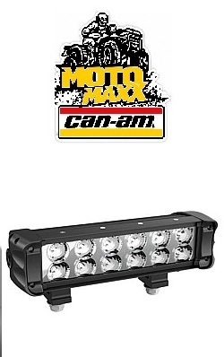 Bară luminoasă LED cu două rânduri, 10 inchi (25 cm) (60 W) [1]