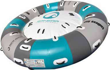 2 persoane - colac ENDLESS RIDE HD ROTATING TUBE 4-6 PERS, TEAL, WHITE, GREY