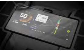 Accesorii CAN AM - Folie sticlă protecție ecran Can-Am, 10,25 inch