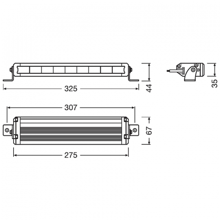 PROIECTOR LED OSRAM VX250- SP / SPOT [1]