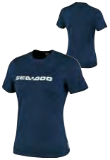 SEA DOO - Ladies’ Short Sleeve Rashguard Signature