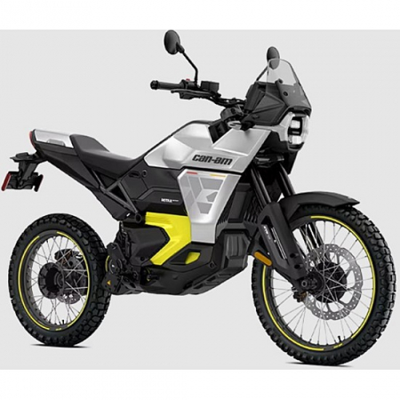 Motociclete Electrice Can Am 2025 - Motocicleta Electrica Can-Am Origin '73 35 kW Sterling Silver 2025