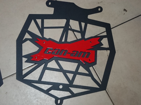 ORNAMENT RADIATOR X-TEAM  XMR RED [1]