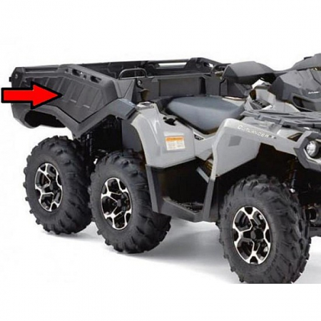 Accesorii CAN AM - Pereti laterali CARGO WALL KIT CAN-AM OUTLANDER 6X6