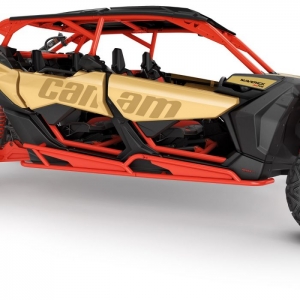 Accesorii Maverick - Protecții roșii praguri Maverick X3 MAX