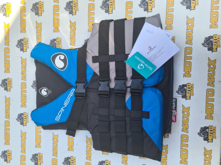 SPINERA DELUXE 4-BUCKLE NYLON VEST BLUE [1]