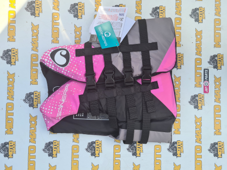SPINERA DELUXE 4-BUCKLE NYLON VEST PINK [1]