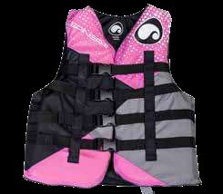 SPINERA - SPINERA DELUXE 4-BUCKLE NYLON VEST PINK