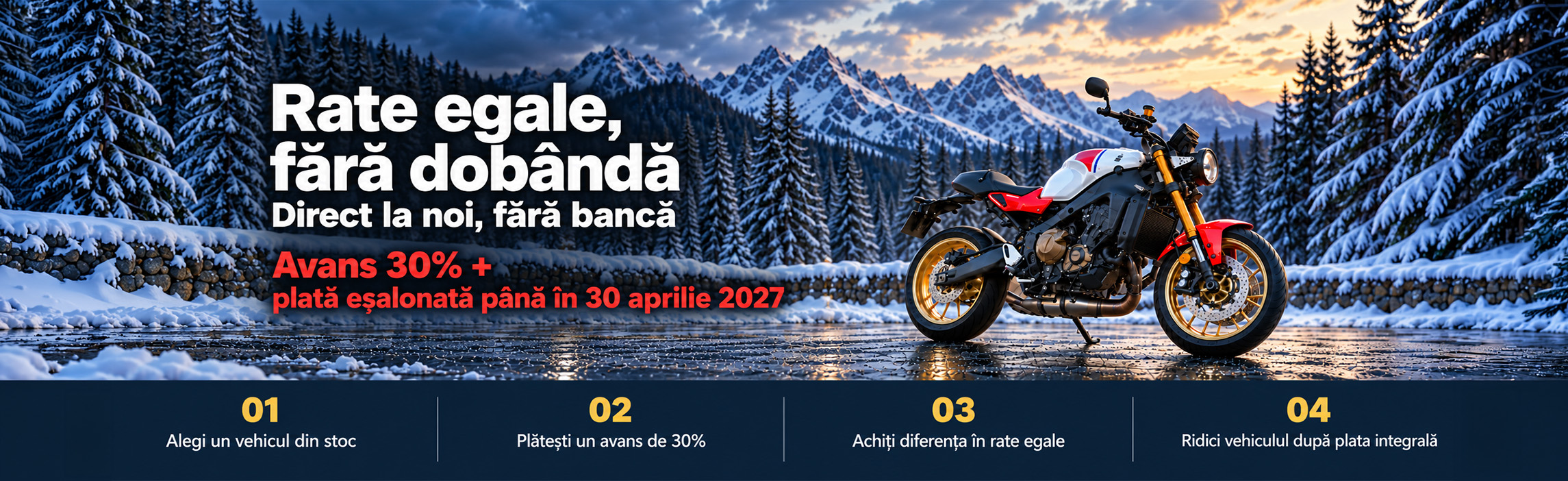 Rate fara dobanda - pentru perioada de iarna