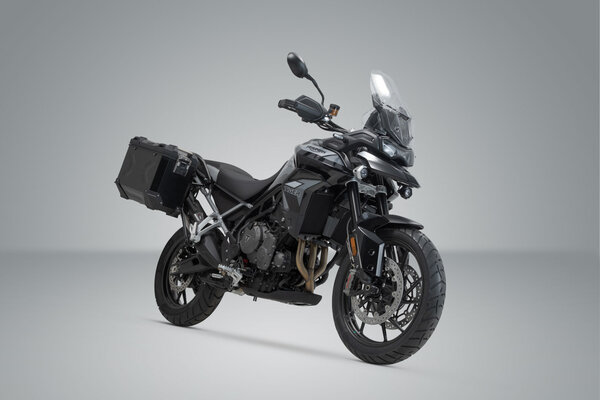 Sistem cutii laterale Sw-Motech Trax Adv aluminiu+Akrapovic 45/37L. pentru Triumph Tiger 900 (19-23) [4]