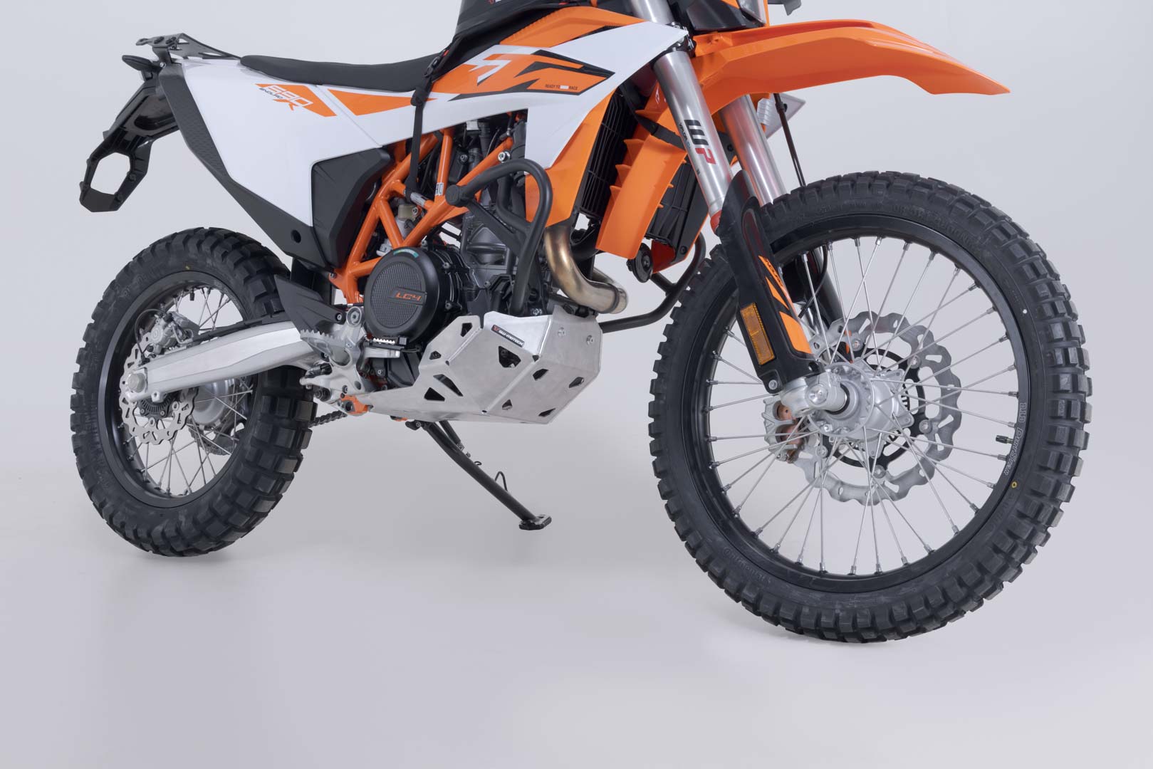 Protecții Moto - Scut motor Sw-Motech Argintiu pentru KTM 690 /Husqvarna 701