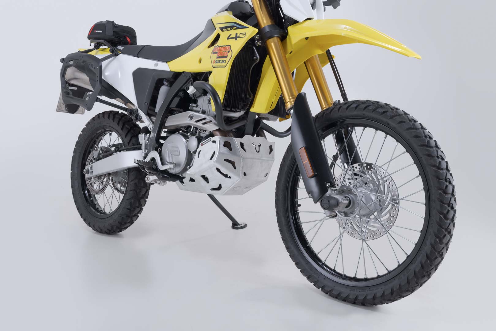 Protecții Moto - Scut motor Sw-Motech Argintiu Suzuki DR-Z4S / DR-Z4SM (25-)
