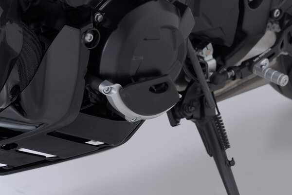 Protectie Capac Motor Negru/Argintiu Kawasaki Z1100 (25-) [7]
