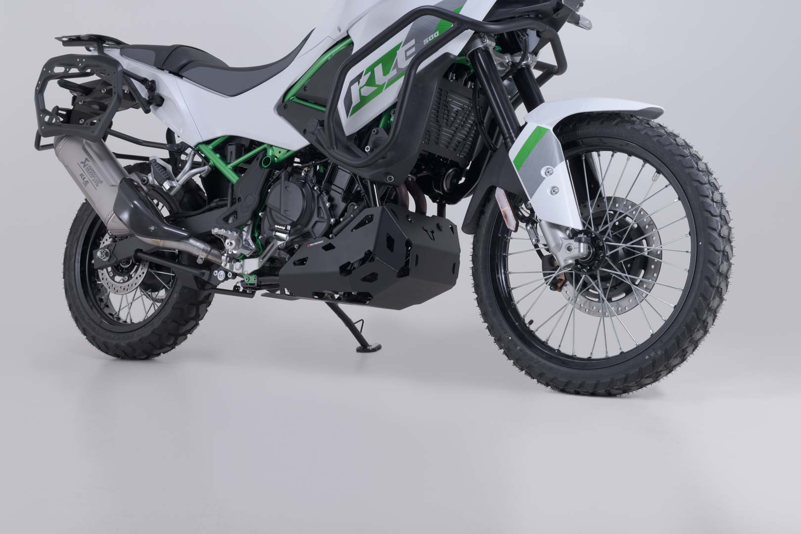 Protecții Moto - Scut motor Sw-Motech Negru Kawasaki KLE500 / KLE500 SE (26-)