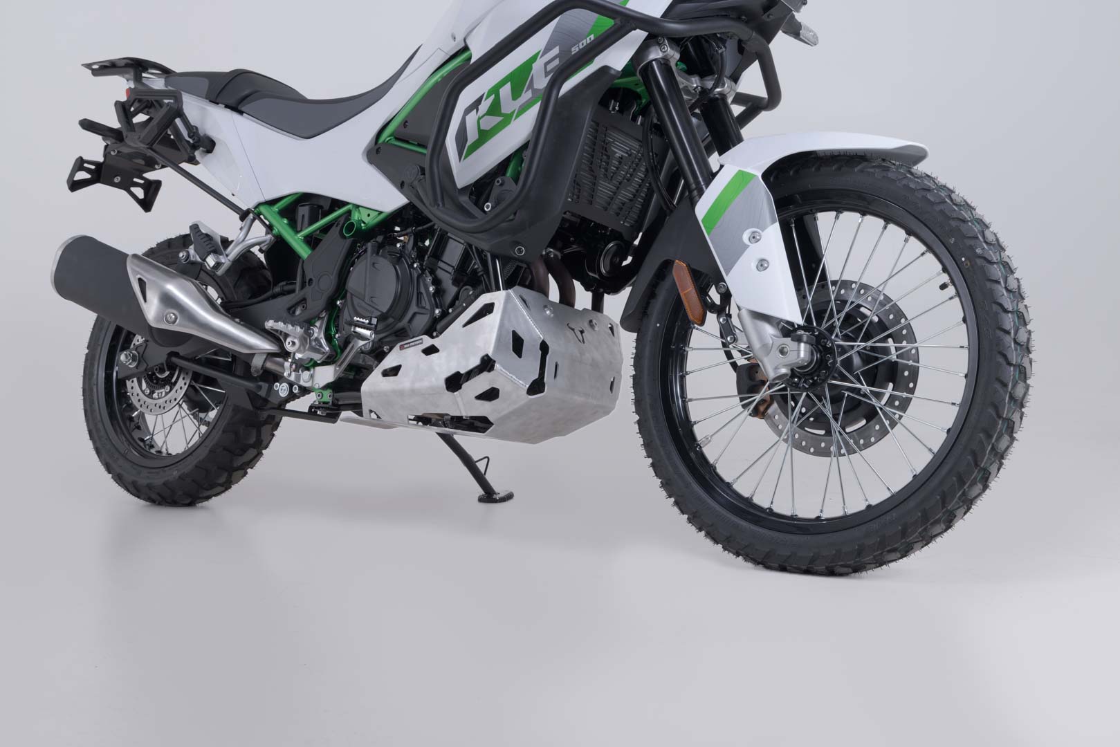 Protecții Moto - Scut motor Sw-Motech Argintiu Kawasaki KLE500 / KLE500 SE (26-)