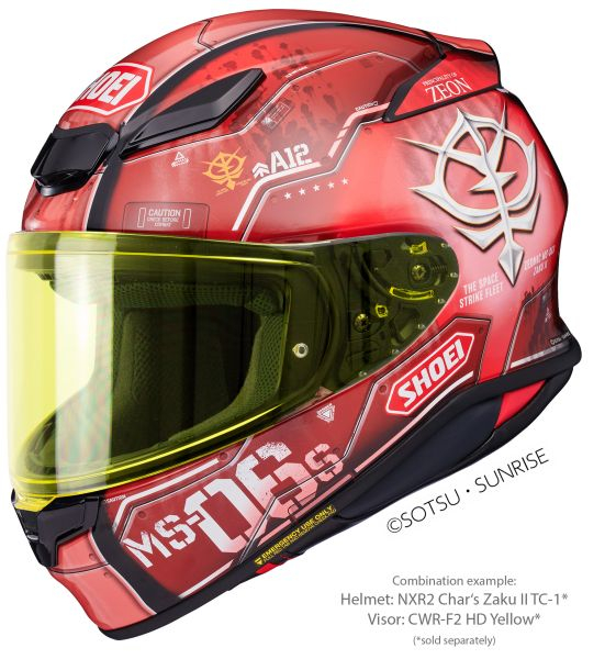 Casca Integrala Shoei NXR 2 Char`s Zaku II [10]