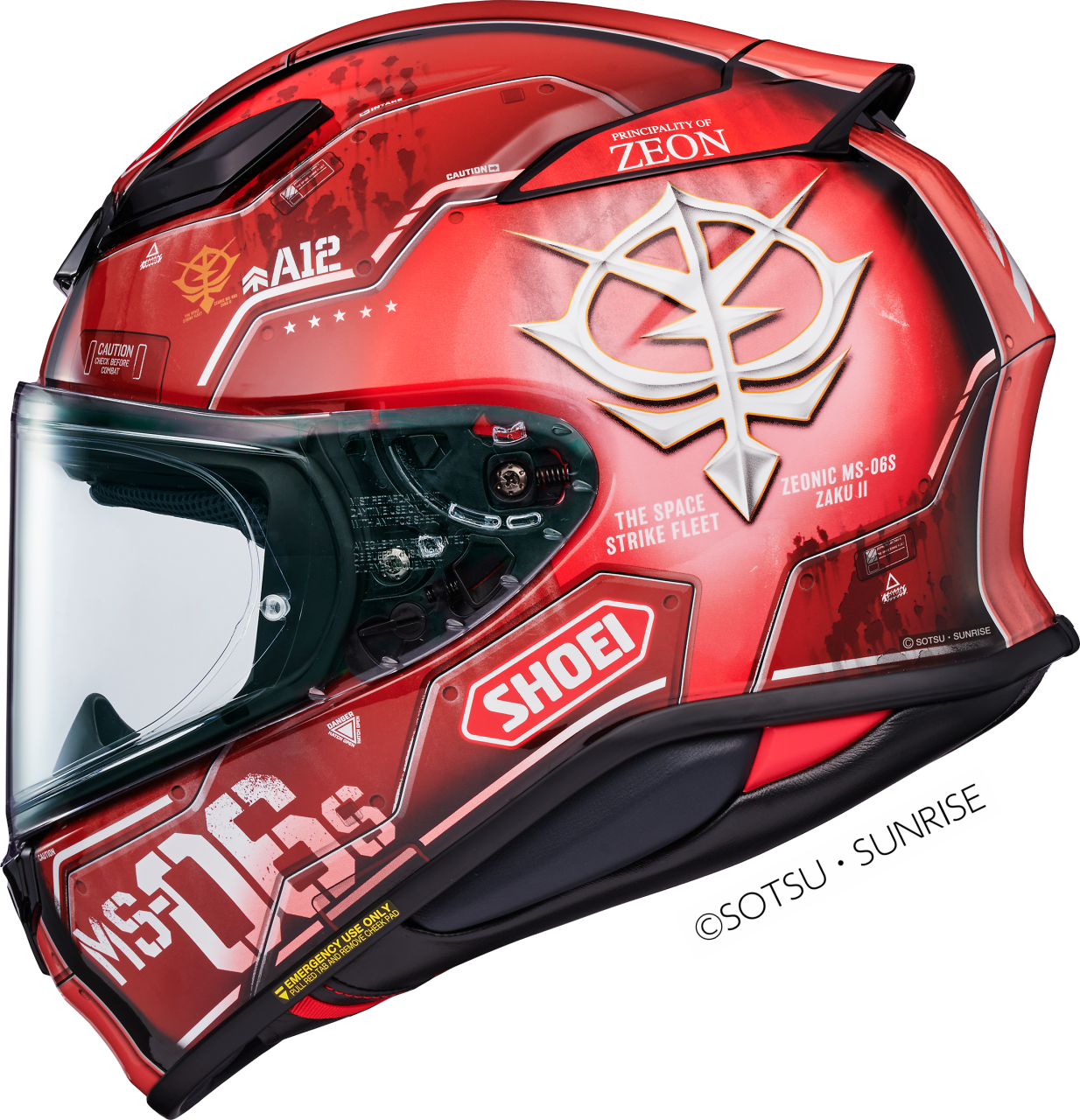 Casca Integrala Shoei NXR 2 Char`s Zaku II [3]