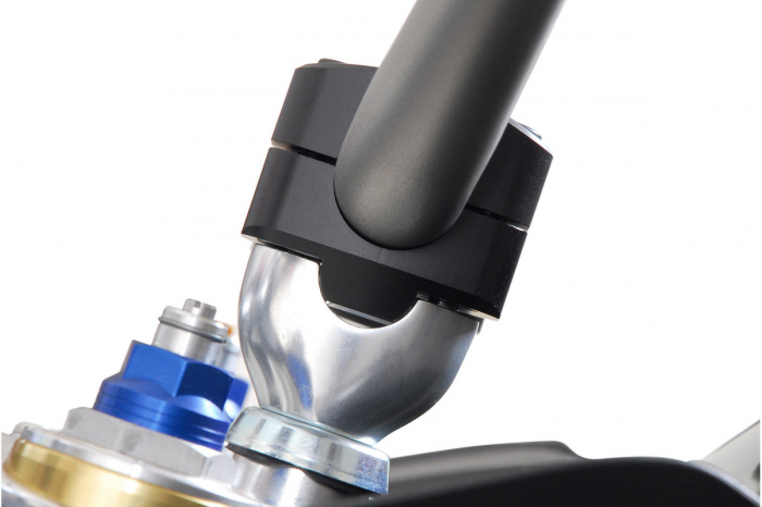 Conversie ghidon de la 22 mm la 28 mm. Negru. ABE nur mit LSL-Lenker. [3]