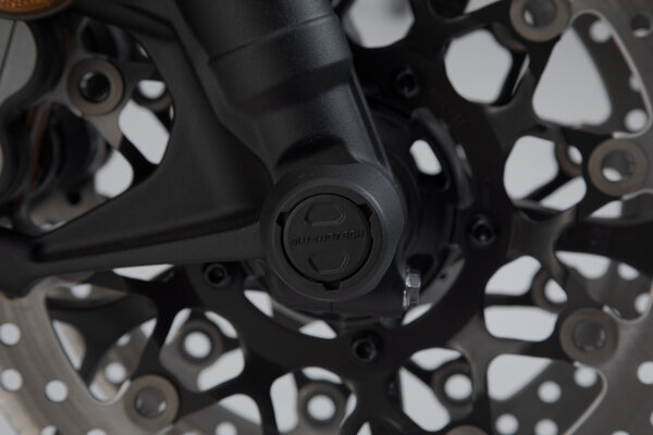 Crash Pad Ax Roata Fata Negru. Honda CB 1000 R (18-). [3]