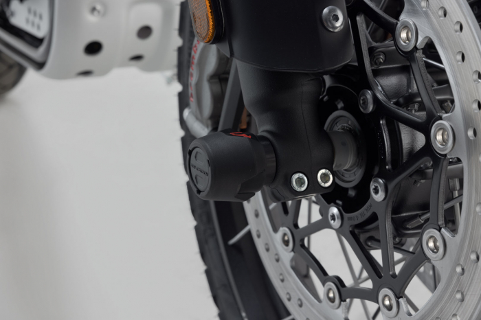 Crash pad ax roata fata. Triumph Scrambler 1200 (21-). Sw-Motech [5]