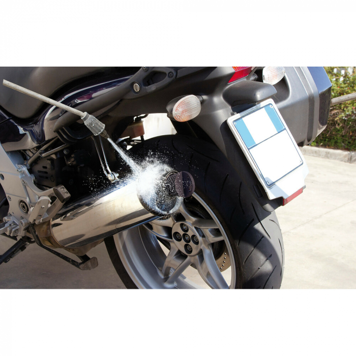 Dop evacuare moto Negru [3]