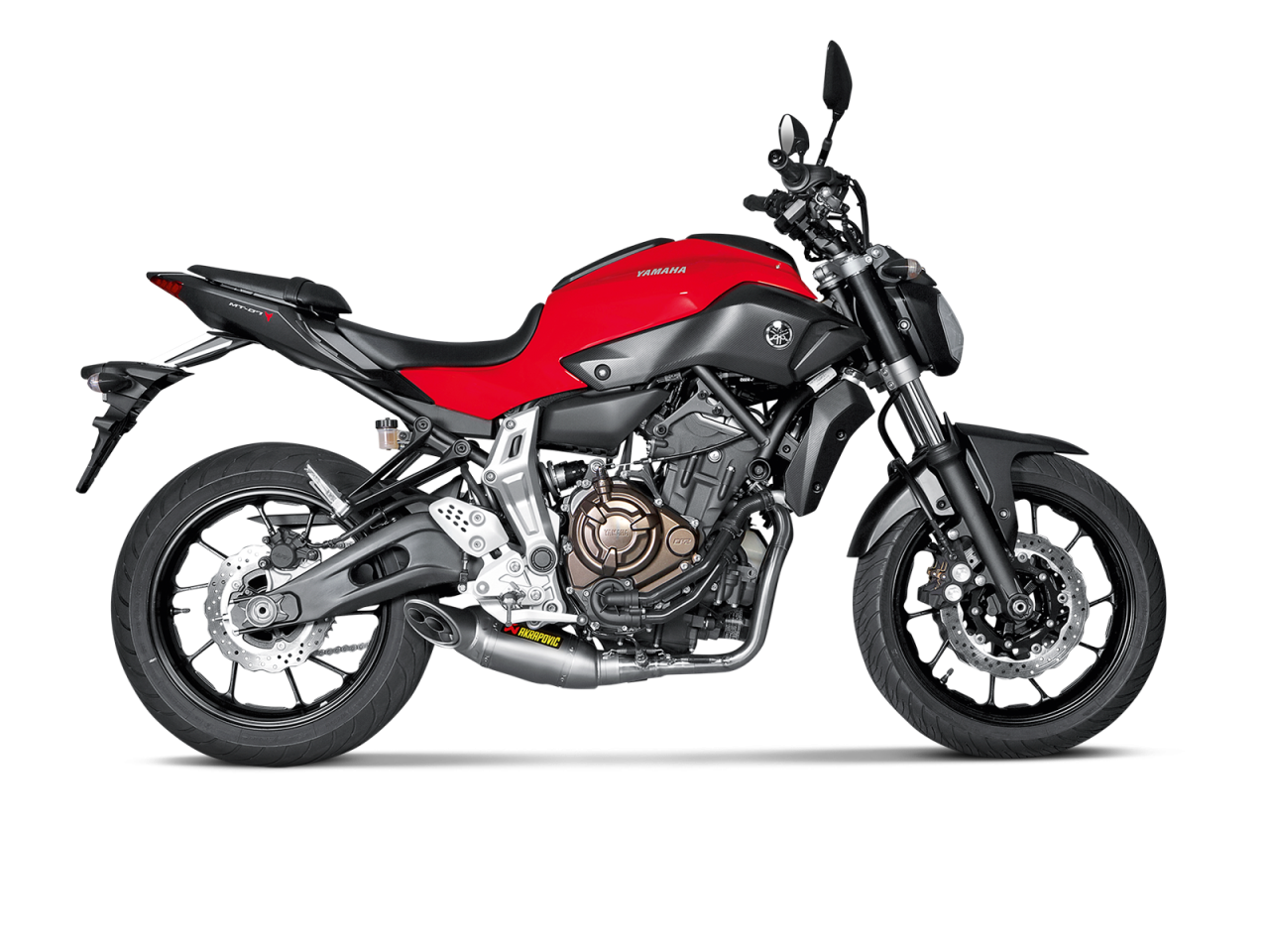 Evacuare completa Akrapovic Racing Line Yamaha FZ-07 / MT-07 [2]