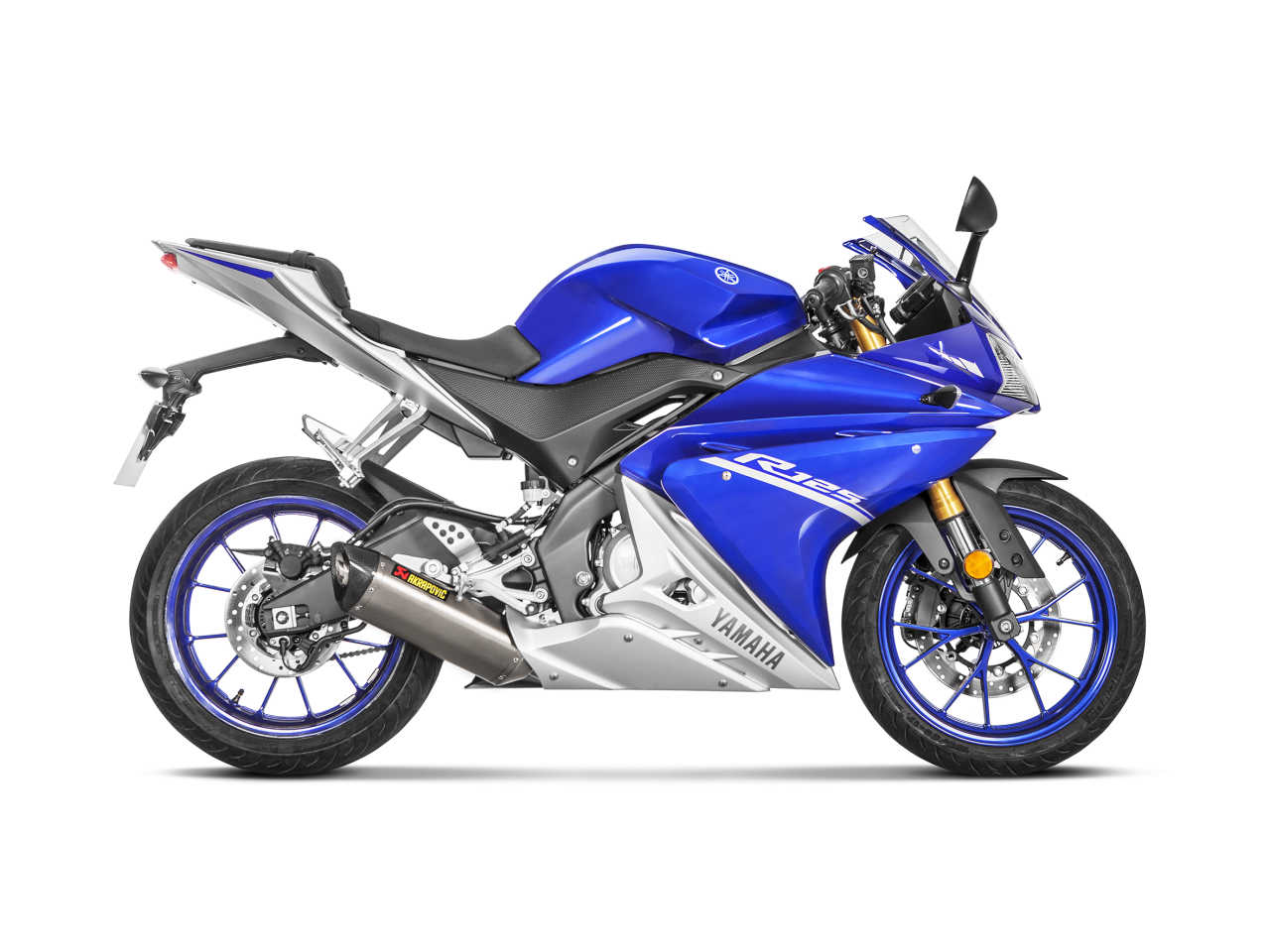 Evacuare completa Akrapovic Racing Line Yamaha MT-125 / YZF-R 125 [2]