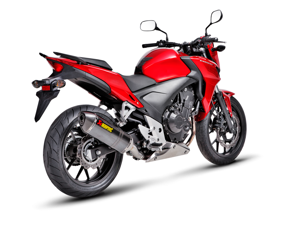 Evacuare finala Akrapovic Carbon Fiber Slip-On Line Honda CB 400 X / 500 F / 500 X / CBR 400 R / CBR 500 R [3]