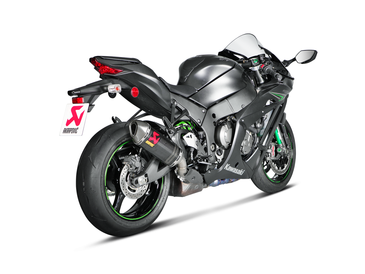 Evacuare finala Akrapovic Carbon Fiber Slip-On Line Kawasaki ZX-10 R 1000 / 1000 SE / RR 1000 [3]