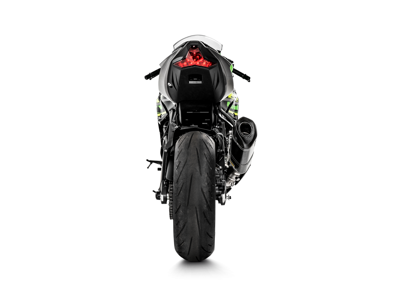 Evacuare finala Akrapovic Carbon Fiber Slip-On Line Kawasaki ZX-6 R 600 / ZX-6 R 636 [4]