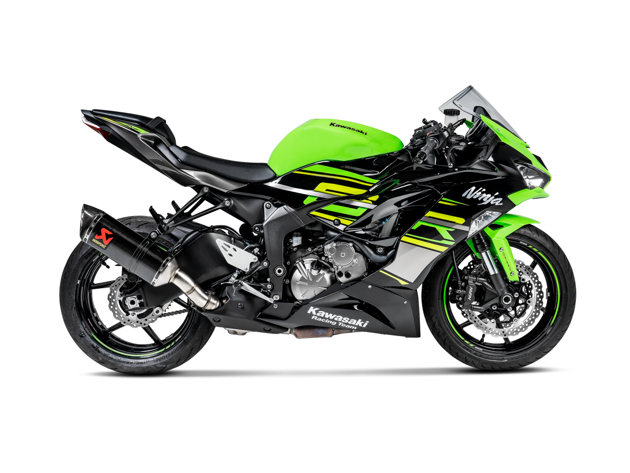 Evacuare finala Akrapovic Carbon Fiber Slip-On Line Kawasaki ZX-6 R 600 / ZX-6 R 636 [2]