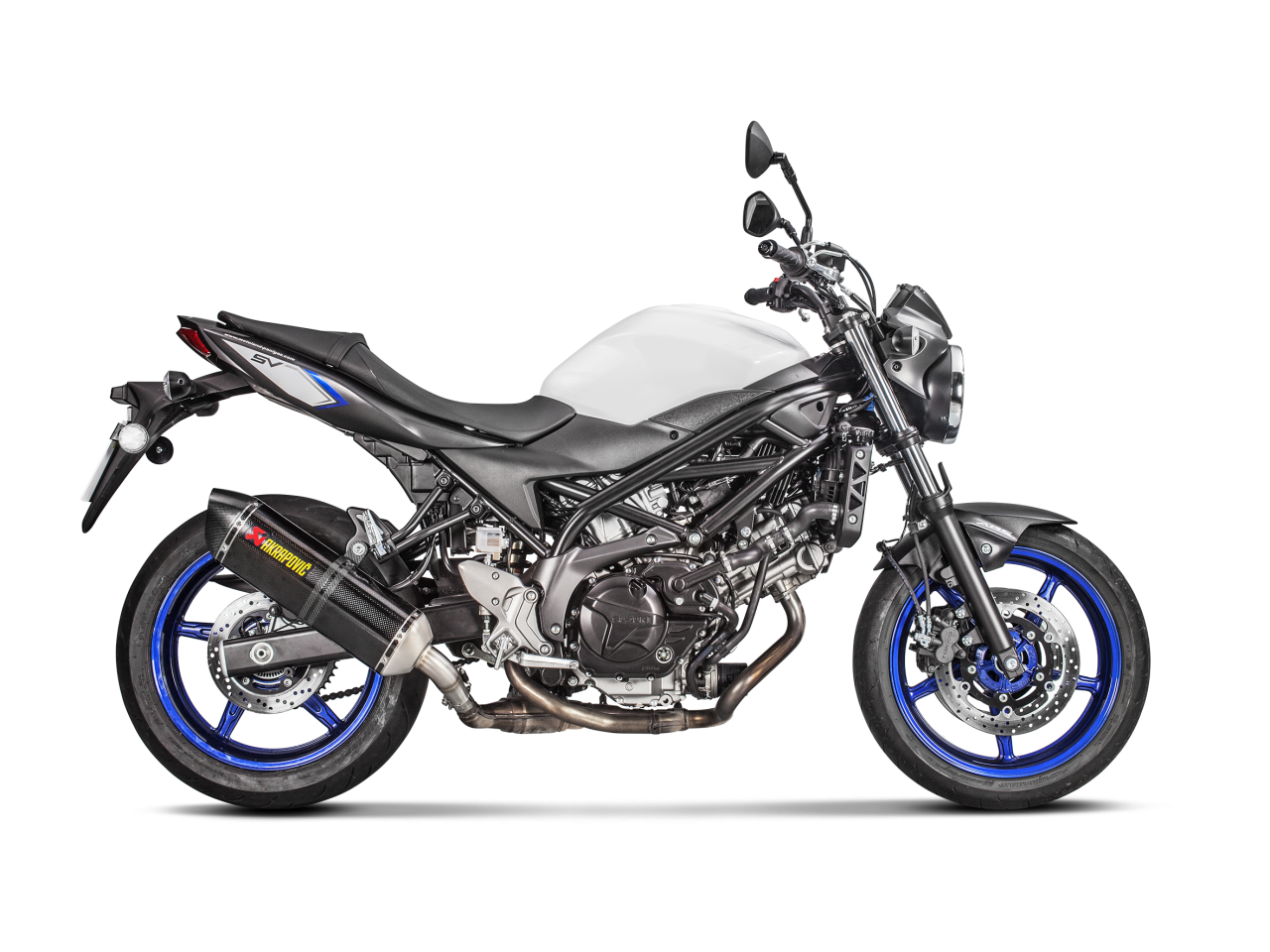 Evacuare finala Akrapovic Carbon Fiber Slip-On Line Suzuki SV 650 / SV 650 X [2]