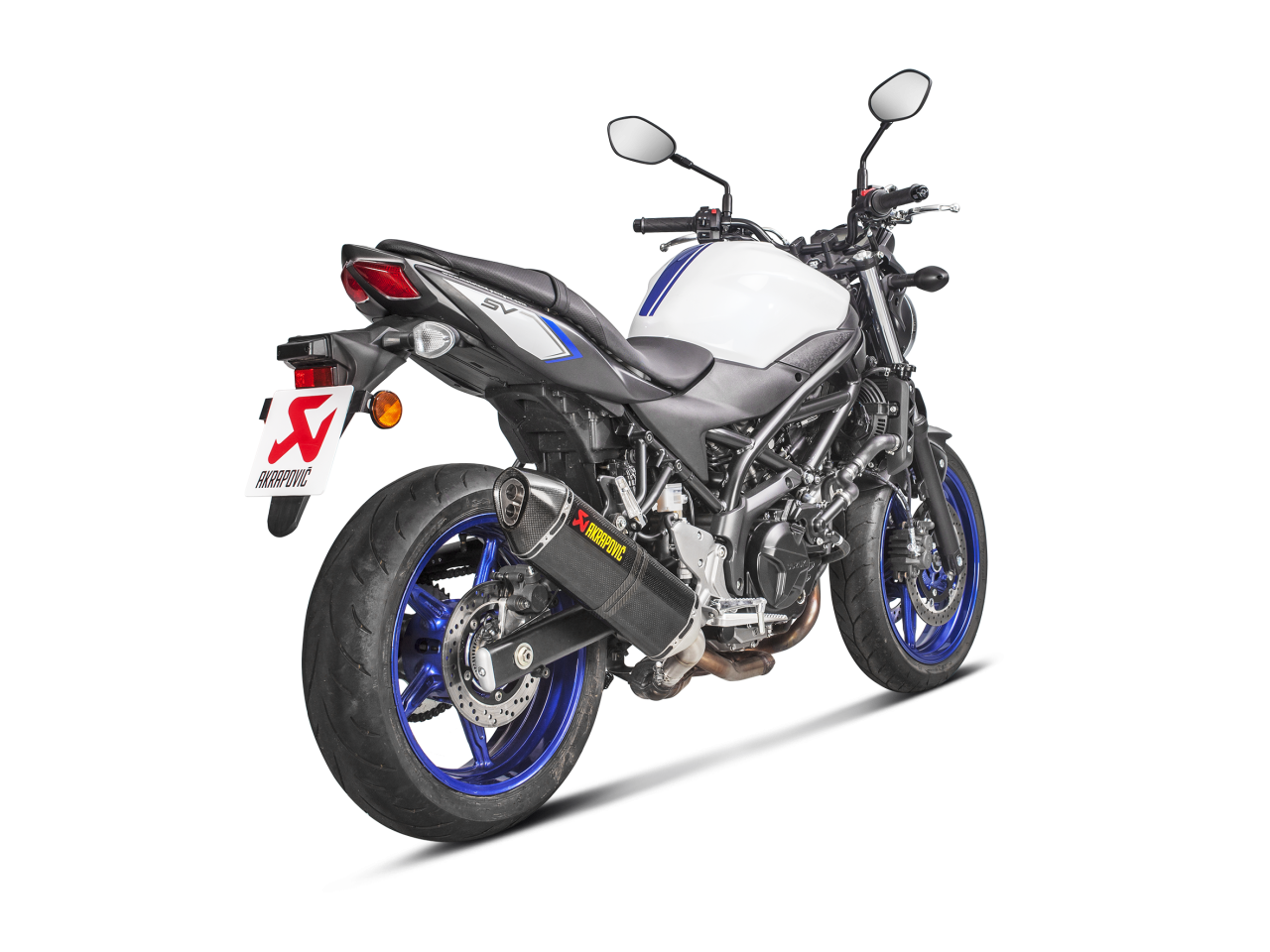 Evacuare finala Akrapovic Carbon Fiber Slip-On Line Suzuki SV 650 / SV 650 X [3]