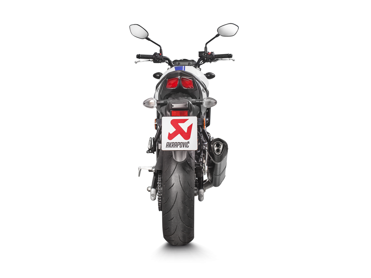 Evacuare finala Akrapovic Carbon Fiber Slip-On Line Suzuki SV 650 / SV 650 X [4]