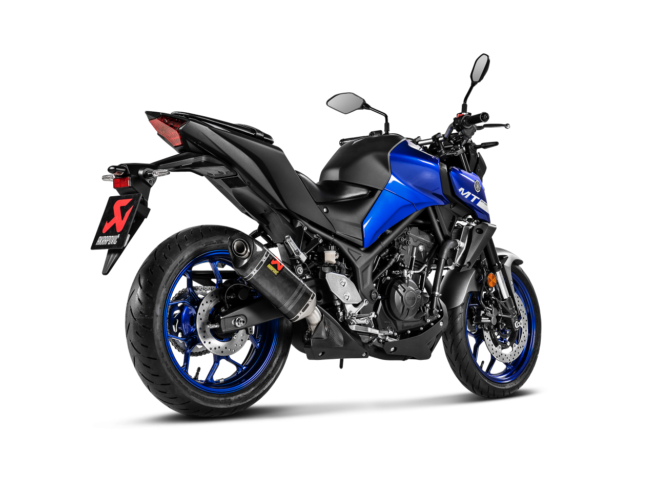 Evacuare finala Akrapovic Carbon Fiber Slip-On Line Yamaha MT-03 / YZF-R25 / YZF-R3 [3]