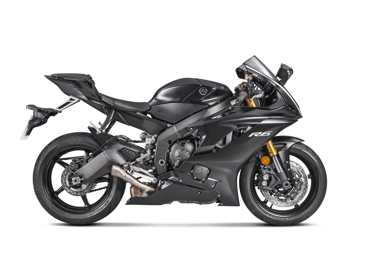 Evacuare finala Akrapovic GP-Style Megaphone Yamaha YZF-R6 600 [2]