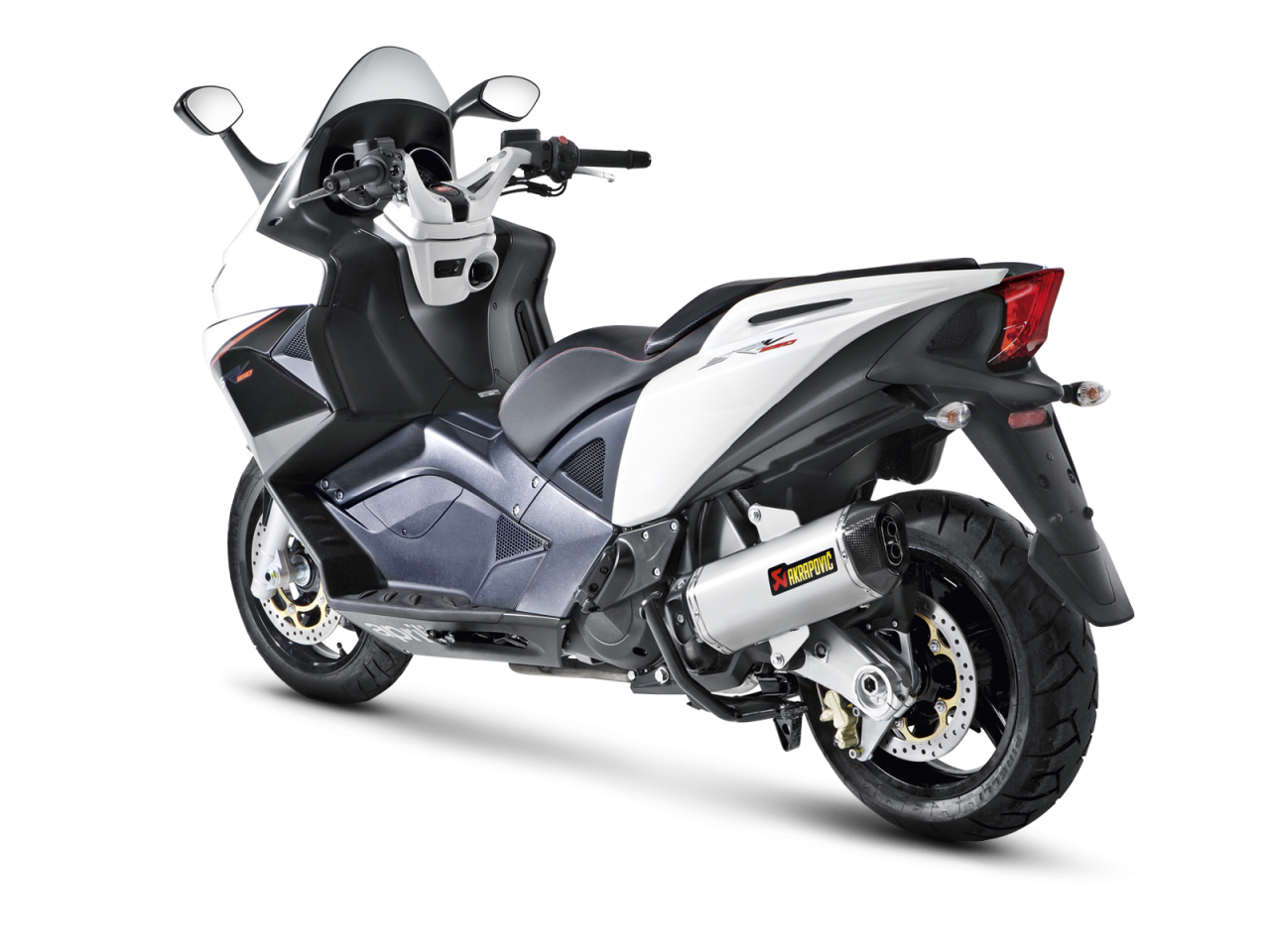 Evacuare finala Akrapovic Slip-On Line Aprilia SRV 850 / Gilera GP 800 [2]