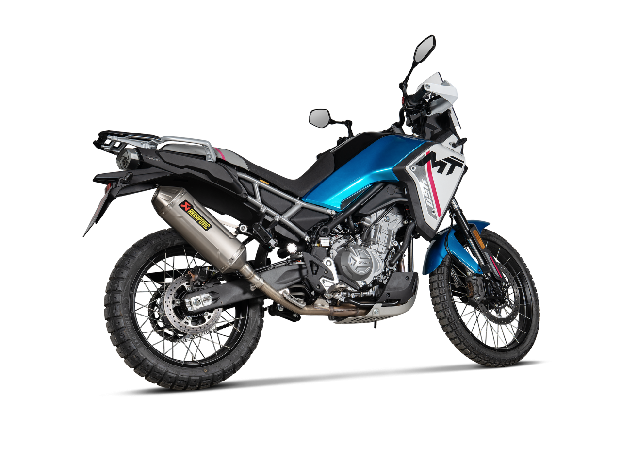 Evacuare finala Akrapovic Slip-On Line CF Moto MT 450 [2]