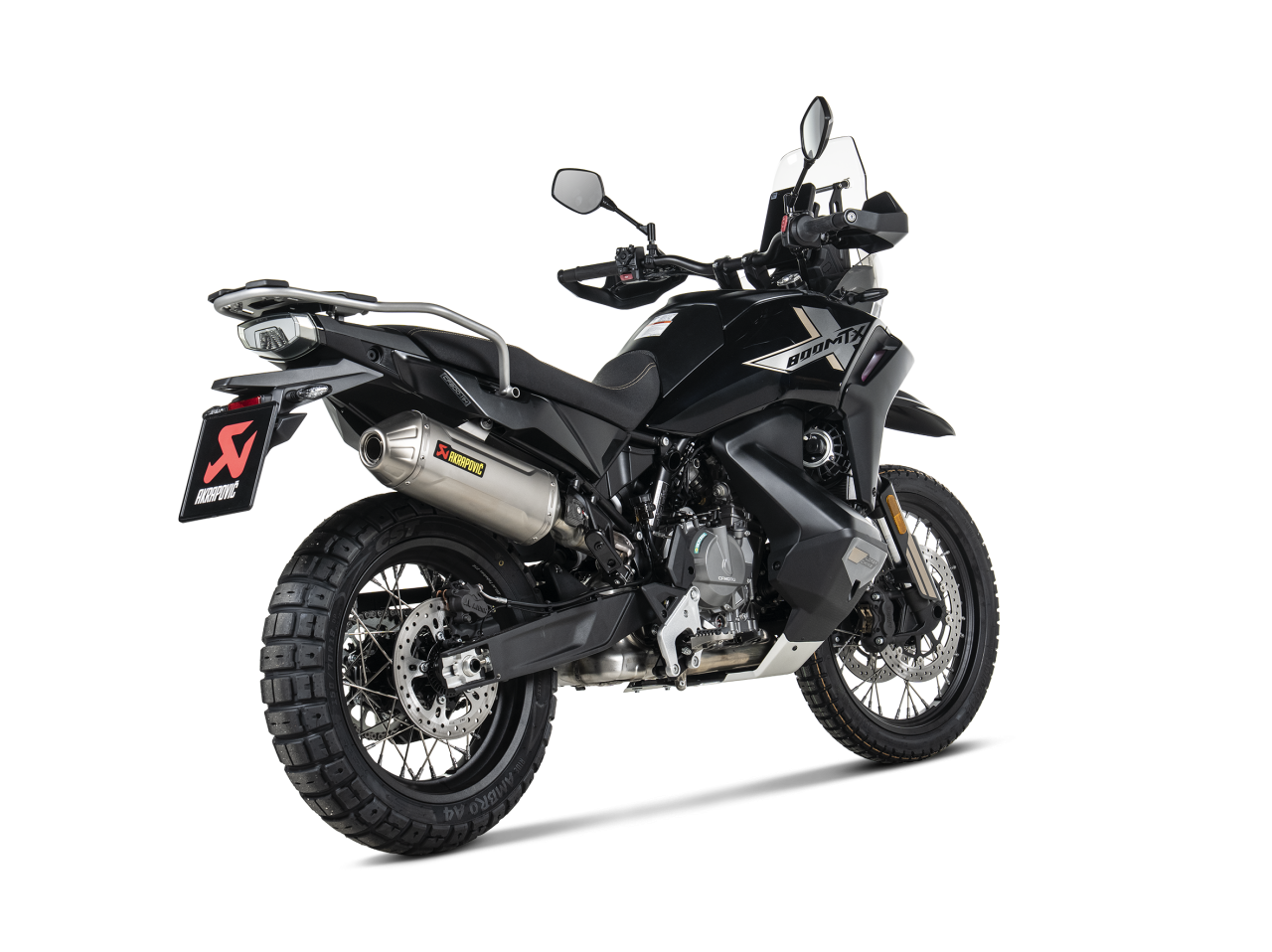 Evacuare finala Akrapovic Slip-On Line CF Moto MT-X 800 [3]