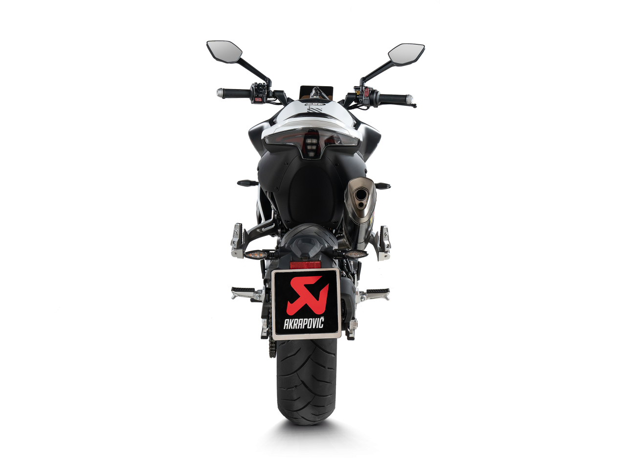 Evacuare finala Akrapovic Slip-On Line CF Moto NK 800 [4]