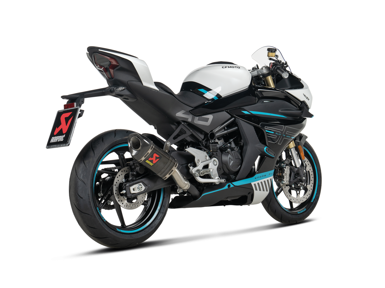 Evacuare finala Akrapovic Slip-On Line CF Moto SR S 450 [3]