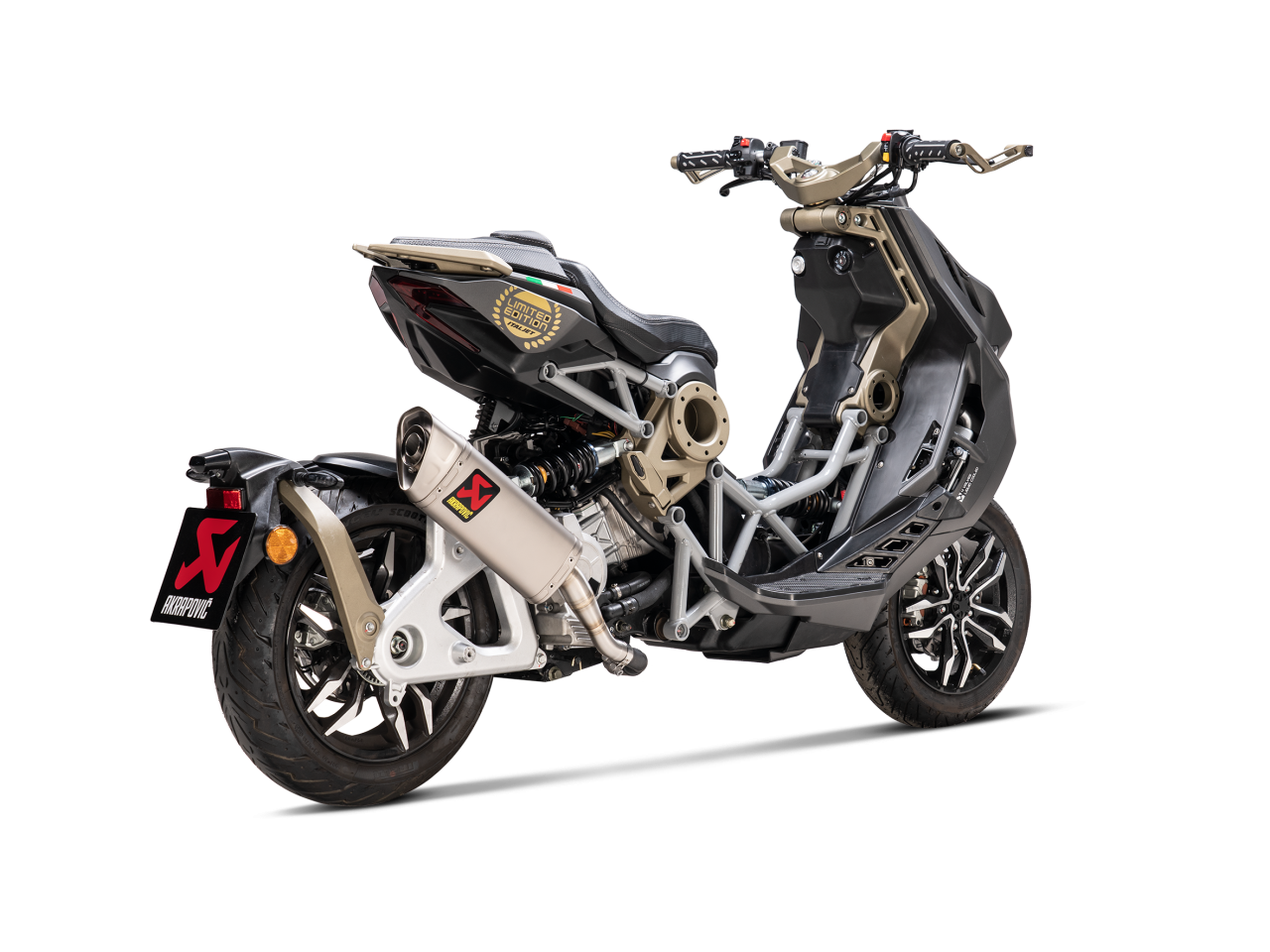 Evacuare finala Akrapovic Slip-On Line Italjet Dragster 125 / Dragster 200 [3]